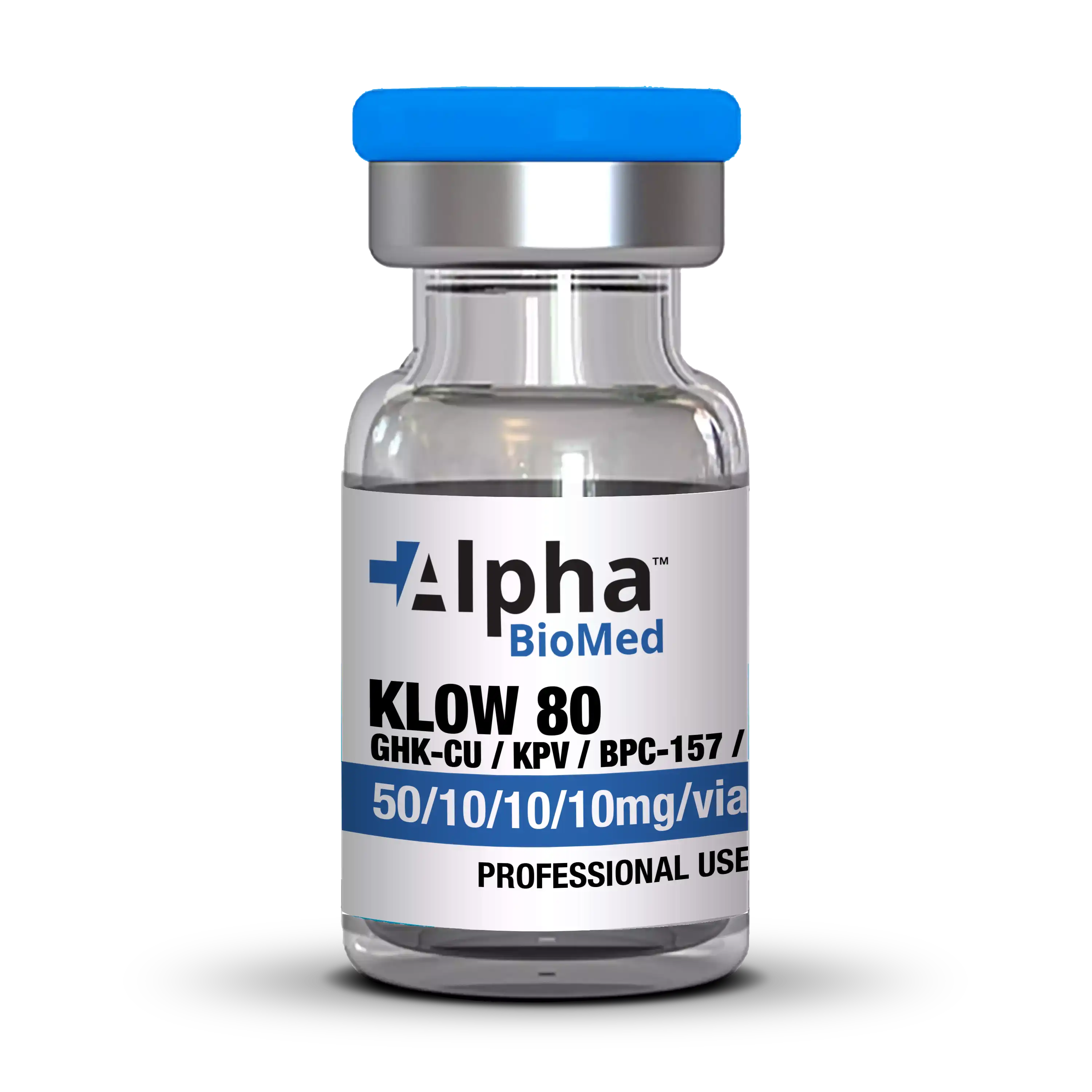 KLOW 80 - GHK-Cu (50mg) / KPV (10mg) / BPC-157 (10mg) / TB500 (10mg)
